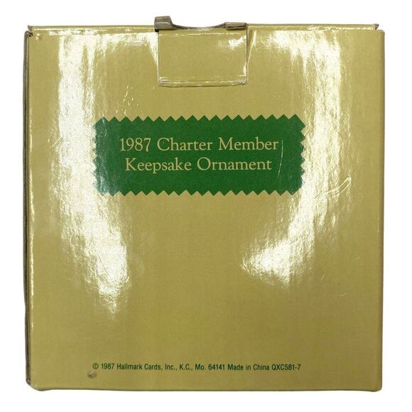 1987 Carousel Reindeer  Hallmark Keepsake Ornament - Picture 4 of 4